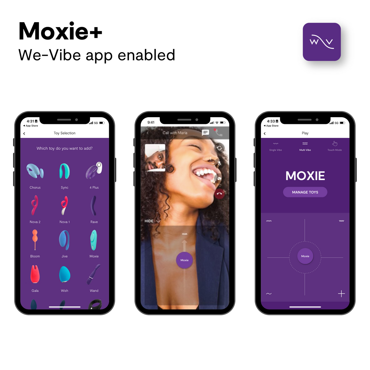 We-Vibe Moxie+ Panty Vibrator